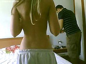 Perfetto turco Biondo viene scopata in un video porno amatoriale selvaggio