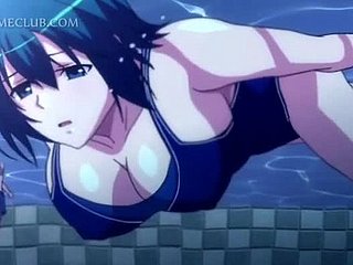 پانی کے تحت ایک پیارا، اتارنا anime، اتارنا making out تین سینگ studs کے