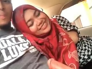 Tudung Viral Main Kat Mobil Terbaru Malay Motor vehicle Sexual intercourse