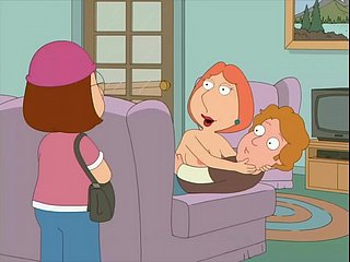 Anthony Thing embrace Lois และ Meg