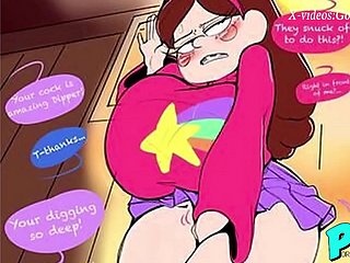 Grandeur tombe hentai (Mabel, DiPer et Wendy)