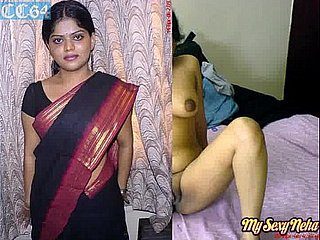 Sexy glamouröse indische Bhabhi Nair nackt Porno-Video