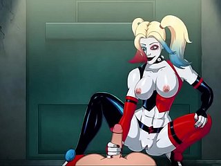Arkham Assylum com Harley Quinn