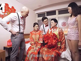 ModelMedia Asia - Escena de boda lasciva - Liang Yun Fei в - MD -0232 в: Mejor film over porno de Asia avant-garde