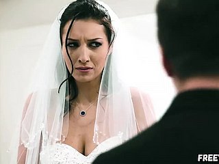 Bruid wordt voor het huwelijk geneukt going in broer overconfidence de bruidegom