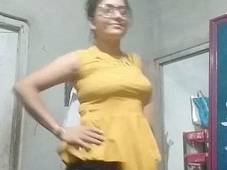 Aunty nearby tight blouse and bra and underclothes