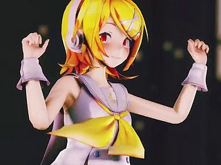 Rin Dance + Extremist Stripping（3D Hentai）