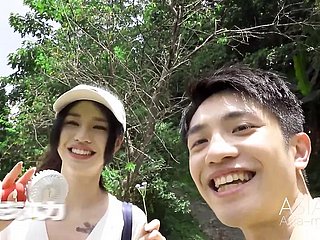 Trailer- Primeira vez acampamento especial Ep3- Qing Jiao- MTVQ19-EP3- Melhor vídeo pornô da Ásia Original