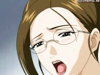 Anime teacher obtaining anally fucked